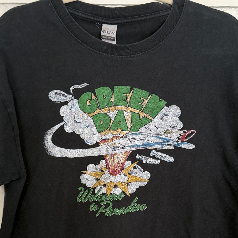 Green Day Welcome to Paradise Large T-shirt